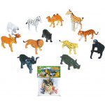 Dudlu Zvířata divoká Safari 7cm plastové figurky zvířátka set 12ks v sáčku – Hledejceny.cz