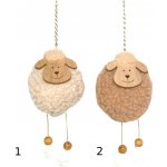 Beránek závěs textil 6cm mix – Hledejceny.cz