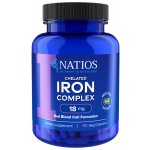 Natios Iron Chelated Complex Železo bisglycinát 18 mg 90 veganských kapslí – Hledejceny.cz