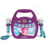 Lexibook Reproduktor karaoke Disney Frozen s mikrofony a osvětlením – Sleviste.cz