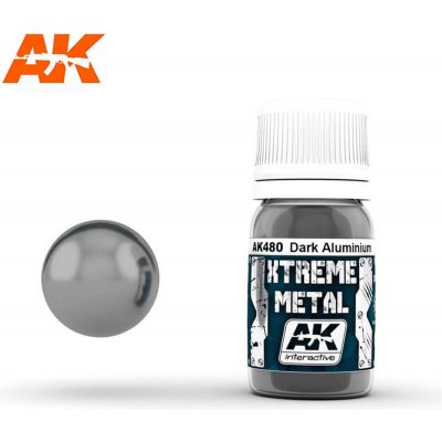 AK Interactive Xtreme Metal Dark Aluminium – Zboží Dáma
