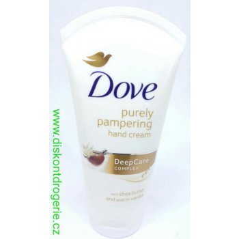 Dove Purely pampering Bambucké máslo a vanilka krém na ruce 75 ml