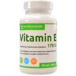 Nutrihouse - Vitamín E 90 kapslí – Hledejceny.cz