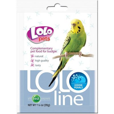 Lolo Pets Line perličky s jódem pro andulky 20 g – Hledejceny.cz