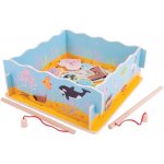 Bigjigs Toys magnetické chytání rybiček moře – Zboží Dáma