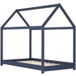 PETROMILA Rám dětské postele šedý masivní borovice – Sleviste.cz