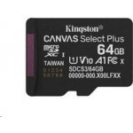 Kingston Canvas Select Plus Micro SDXC 64GB SDCS3/64GBSP – Zbozi.Blesk.cz