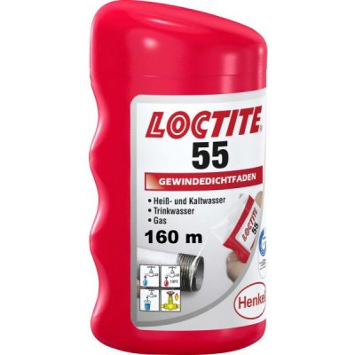 Henkel Loctite 55 Vlákno těsnící pro závitové spoje 160 m 2057364
