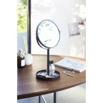 Yamazaki Tower 2820 zrcadlo kosmetické s miskou černé – Zboží Dáma Yamazaki Tower 2820 zrcadlo kosmetické s miskou černé – Zboží Dáma