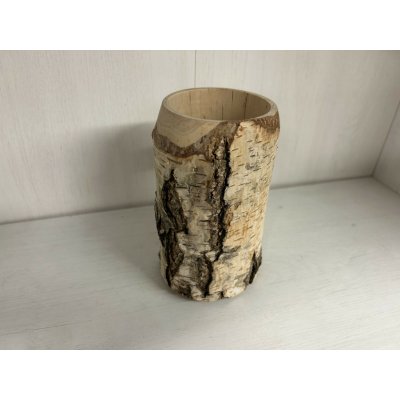 Dřevotéka - Dřevěný korbel - bříza 16x8 cm 0.3 l – Zboží Mobilmania