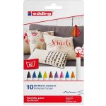 Edding 4600 popisovač na textil 10ks sada – Zboží Dáma