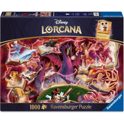 RAVENSBURGER Disney Lorcana Glimmers of the Realm Rubín 1000 dílků – Zboží Mobilmania