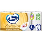 ZEWA "Exclusive" 4vrstvý 8 ks almond milk – Hledejceny.cz