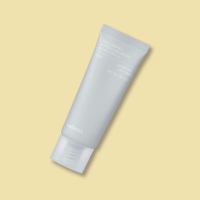 CELIMAX - DUAL BARRIER WATERY SUN CREAM - Minerální opalovací krém SPF50+ pro citlivou pleť 40 ml – Sleviste.cz
