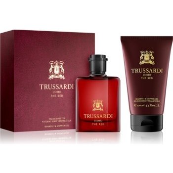 Trussardi Uomo The Red I. EDT 50 ml + sprchový a koupelový gel 100 ml dárková sada