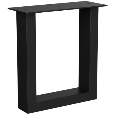 Walteco 50638 tvar U černý 410x380mm – Zboží Mobilmania