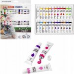 Easy akrylové barvy 24 ks – Zboží Dáma