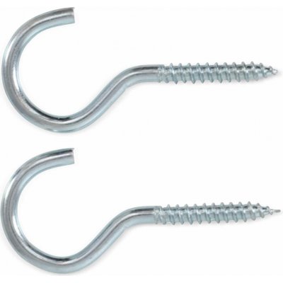 Háčky šroubovací, 90 mm, 2 kusy - BGS 88183 – Hledejceny.cz