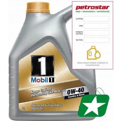 Mobil 1 FS 0W-40 4 l | Zboží Auto