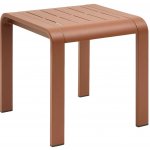 DEOKORK Hliníkový boční stolek 50x50 cm ISABELLA terracotta – Hledejceny.cz