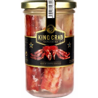 King Crab 100% maso Kamčatského kraba z noh 220 g – Zboží Dáma