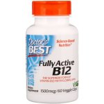 Doctor's Best Vitamin B12 Metylkobalamin aktivovaná forma 1500 mcg 60 rostlinných kapslí – Hledejceny.cz