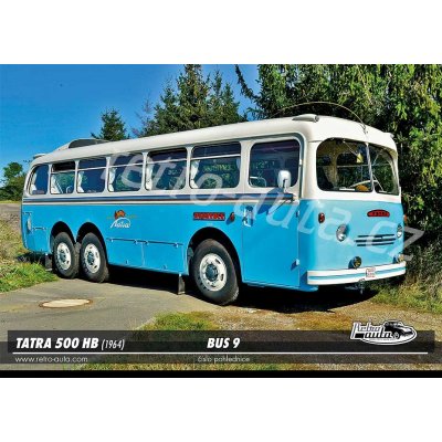 Pohlednice BUS č. 09 - TATRA 500 HB (1964) – Zboží Dáma
