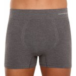 Bambusové boxerky s delší nohavičkou EcoBamboo 54005P šedá – Zboží Mobilmania
