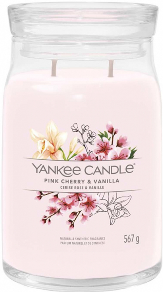 Yankee Candle Signature Pink Cherry & Vanilla 567g
