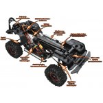DF-4S PRO Crawler žlutý 313mm 1:10 naviják LED DF drive and fly models RC_308121 RTR 1:10 – Zboží Dáma