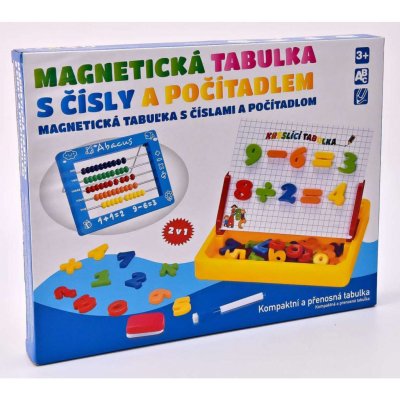 MacToys Magnetická tabulka s čísly a počítadlem – Hledejceny.cz