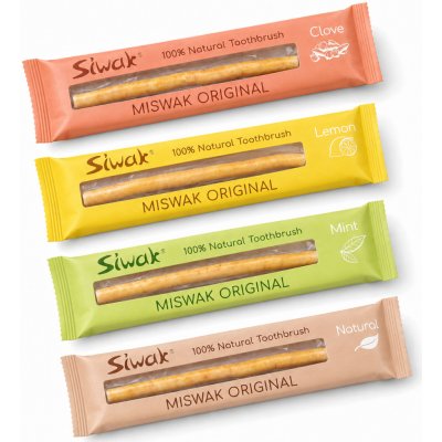 Siwak Miswak přírodní zubní kartáček 1 ks – Zboží Mobilmania