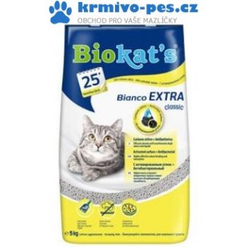 Biokat’s Bianco Extra s aktivním uhlím 5 kg