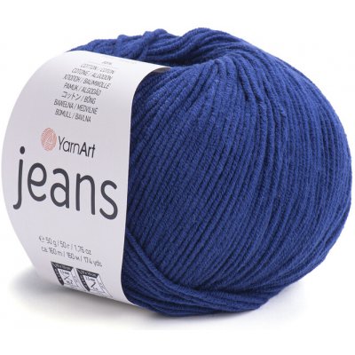 Yarn Art příze YarnArt Jeans 54 tmavě modrá – Zboží Mobilmania