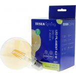 Tesla LED žárovka GLOBE G95 VINTAGE, E27, 4,2W, 230V, 380lm, 2400K, 360st, zlatá – Zboží Živě
