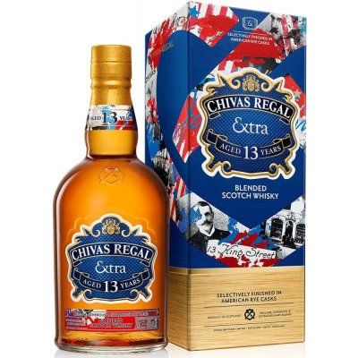 Chivas Regal Extra 13y Extra American Rye Cask 40% 0,7 l (holá láhev) – Hledejceny.cz