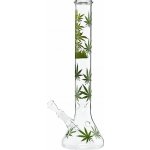 KRCZ Skleněný bong Leaf Jhari Beaker Ice 45 cm – Zboží Dáma