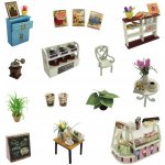 Dvěděti miniatura domečku Kavárna 2DM027 – Zboží Dáma