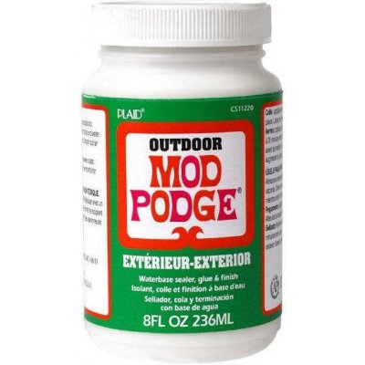 Plaid Lepidlo a lak na vodní bázi Mod Podge Outdoor 236 ml – Zboží Mobilmania