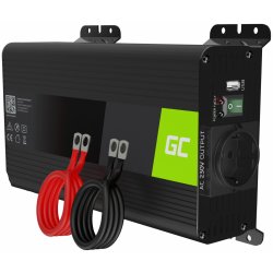 Green Cell PRO 12V/230V 500W/1000W čistý sinus INVGC16