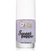 Lak na nehty Delia Cosmetics Sweet Pepper Black Particles 04 Lavender 11 ml