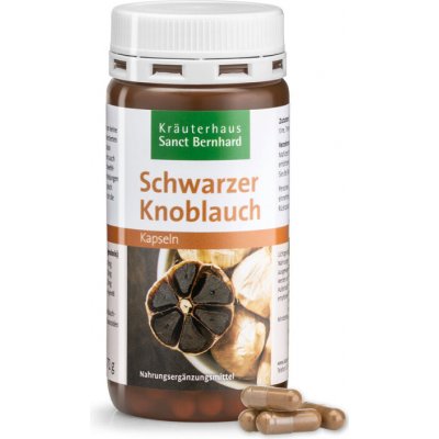 Sanct Bernhard Černý Česnek Extrakt 500 mg 120 kapslí – Hledejceny.cz