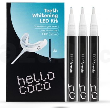 Hello Coco Pap + Teeth Whitening Led Kit