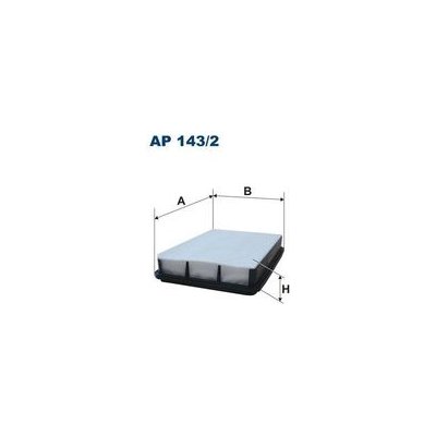 Vzduchový filtr FILTRON AP 143/2 – Hledejceny.cz