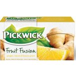 Pickwick Zázvor s citrónem citrónovou trávou ovocný čaj 20 x 2 g – Zboží Dáma