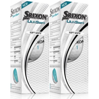 Srixon ball UltiSoft 3 2-plášťový 6 ks – Zbozi.Blesk.cz