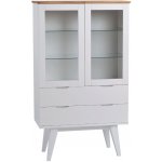 Dubová vitrína ROWICO FILIPPA 140 x 81 cm – Hledejceny.cz