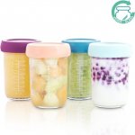 Babymoov skleněné misky s víčky 4x 240 ml – Hledejceny.cz