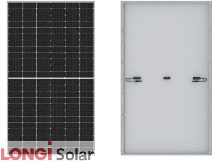 Longi Solar Fotovoltaický solární panel 500Wp stříbrný rám