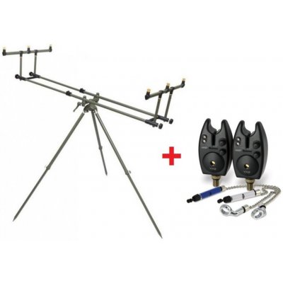 Zfish Tripod Elite 3 Rods + 2x Hlásič VX2 + 2x Řetízkový Swinger – Zbozi.Blesk.cz